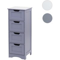 Mendler Kommode HWC-B65, Schubladenschrank Schrank, 4 Schubladen 80x30x30cm -