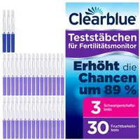WICK Clearblue Fertilitätsmonitor Teststäbchen 30+3