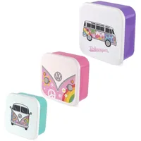 Puckator 3 x Lunchboxen, Volkswagen – Van Bus Kombi