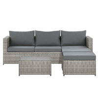 Beliani Gartenlounge, Sabbia