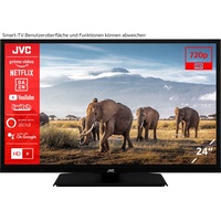 JVC LT-24VH5156 24 Zoll Fernseher/Smart TV (HD-Ready, HDR, Triple-Tuner,