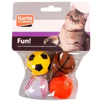 Karlie Moosgummiball 4 cm mehrfarbig