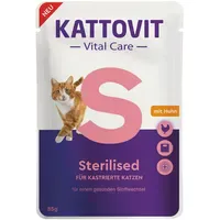 Kattovit Vital Care Sterilised Huhn 24 x 85 g