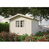 Kiehn-Holz Gartenhaus »Mellenberg 4«, beige