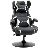 Vinsetto Gaming Stuhl mit Wippfunktion mit Lautsprecher
