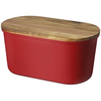 Echtwerk Brotkasten “FRESH“, Brotbox, Brotaufbewahrung, Platzsparende Aufbewahrungsbox, Brotkorb mit