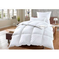 Home Affaire Daunenbettdecke + Kopfkissen »Köniz, Bettdecke 135x200&155x220 cm