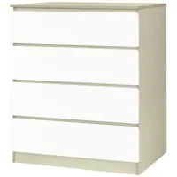 Möbilia Daelan 80 x 93,5 x 39,5 cm weiß