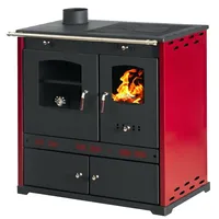 Prometey Kaminofen mit Backfach und Herdplatte Perfect Eco Lux