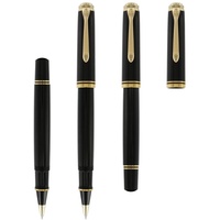 Pelikan Pelikan, Tintenroller R800 Schwarz Etui (Schwarz, 1 x)