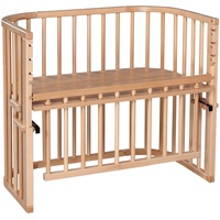 Babybay Maxi Comfort Plus Holz Beige Natur