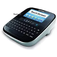 Dymo Labelmanager 500TS Thermotransfer 300 dpi), Etikettendrucker, Schwarz, Silber