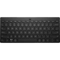 HP 350 Compact Multi-Device Kabellose Bluetooth Tastatur, schwarz