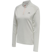 New Line 1/2-Zip Running Trainings-Top Damen oyster mushroom melange