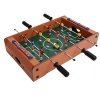 MCW Mini Fußballkicker MCW-J68, Tischspiel Tischkicker inklusive Zubehör, Holz