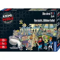 Kosmos Krimi-Puzzle: Die drei ??? Kids - Vorsicht, Glibberfalle!