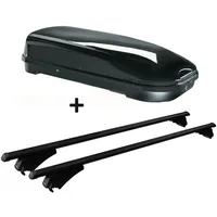 VDP Skibox JUFL580+Alu-Relingträger Tiger XL off. für für Volvo