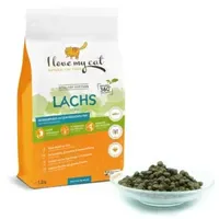 I LOVE MY CAT Getreidefreies Trockenfutter mit Lachs 1,2