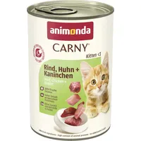 Animonda Carny Kitten Rind, Huhn & Kaninchen 12 x
