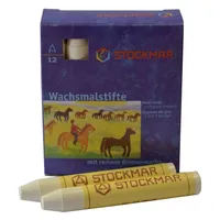 Stockmar Wachsmalstift 12 St. 12x83 mm Weiß