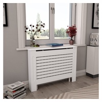VidaXL Heizkörperabdeckung Weiß 112×19×81,5 cm MDF