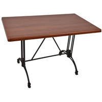 Garden Pleasure MORENA Bistrotisch dunkelbraun 110,0 x 70,0 x