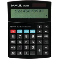Maul kaufmännischer Taschenrechner MTL 800 | Rechner mit kaufmännischen