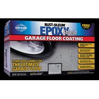 RUST-OLEUM Garagenbodenbeschichtung, Bodenbeschichtung, Garagenanstrich, Set, Grau - Grau