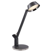 GLOBO Lighting LED-Schreibtischleuchte URSINO, Schwarz - Kunststoff - Metall
