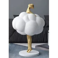 Casa Padrino Luxus Designer Deko Skulptur Tänzerin Gold /