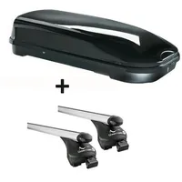VDP Skibox VDPJUFL580+Alu-Relingträger Quick off. Reling Alu für für