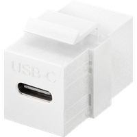 Goobay Keystone-Modul USB-CTM-Verbinder, USB 3.2 Gen 2 (10 Gbit/s),