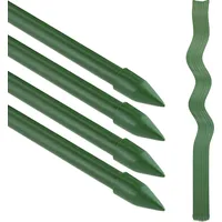 Relaxdays Spiralstab Tomaten, 20er Set, Tomatenstäbe 120 cm, Ø