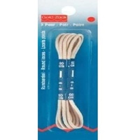 Prym Rundsenkel, Baumwolle, Beige, 60 cm x Ø 3