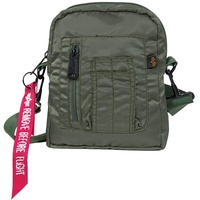 Alpha Industries Crew Carry Tasche Green One Size