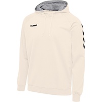 Hummel GO Baumwoll Hoodie Kinder egret melange 140