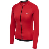 New Line Core Biking Langarm Fahrradtrikot Damen tango red