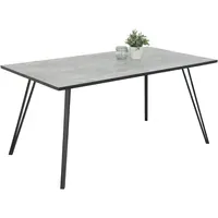 Hela Oksana 160 x 76 x 90 cm grau/schwarz