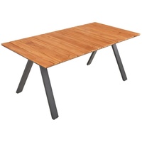 Garden Pleasure Teak Tisch DAVINA 180x90 Holz Garten Gartentisch