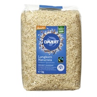 Midsona Davert - Langkorn Naturreis, Vollkorn 1 kg