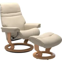 Stressless Stressless® Relaxsessel »Sunrise«, (Set, Relaxsessel mit Hocker), mit