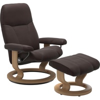 Stressless Stressless® Relaxsessel »Consul«, (Set, Relaxsessel mit Hocker), mit