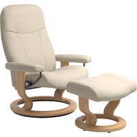 Stressless Stressless® Relaxsessel »Garda«, (Set, Relaxsessel mit Hocker), mit