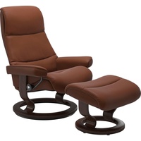 Stressless Stressless® Fußhocker »View«, mit Classic Base,Gestell Braun braun