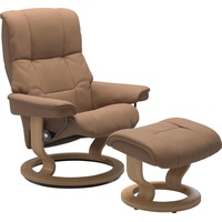 Stressless Fußhocker "Mayfair", mit Classic Base, Gestell Eiche braun