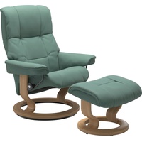 Stressless Fußhocker "Mayfair", mit Classic Base, Gestell Eiche grün