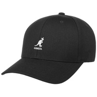 KANGOL Herren Wool Flexfit Baseball Cap, Schwarz, S-M -