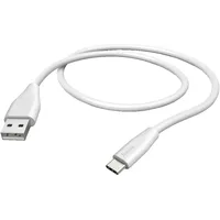 Hama Ladekabel Flexible USB-A/USB-C 1.5m Silikon schwarz