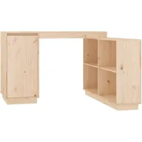 VidaXL Schreibtisch 110x50x75 cm Massivholz Kiefer