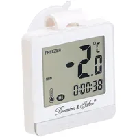 Rosenstein & Söhne Digitales Gefrier- & Kühlschrankthermometer  mit Temperatur-Timer